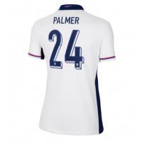 Echipament fotbal Anglia Cole Palmer #24 Tricou Acasa European 2024 pentru femei maneca scurta